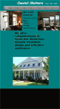 Mobile Screenshot of coastalshutters.net